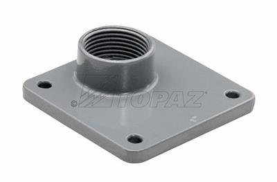Topaz Lighting 9696 Meter Hub 2 in Zinc Die Cast