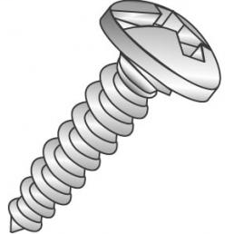 Cully 19021J Sheet Metal Screw 10x1-1/4 Zinc Plate