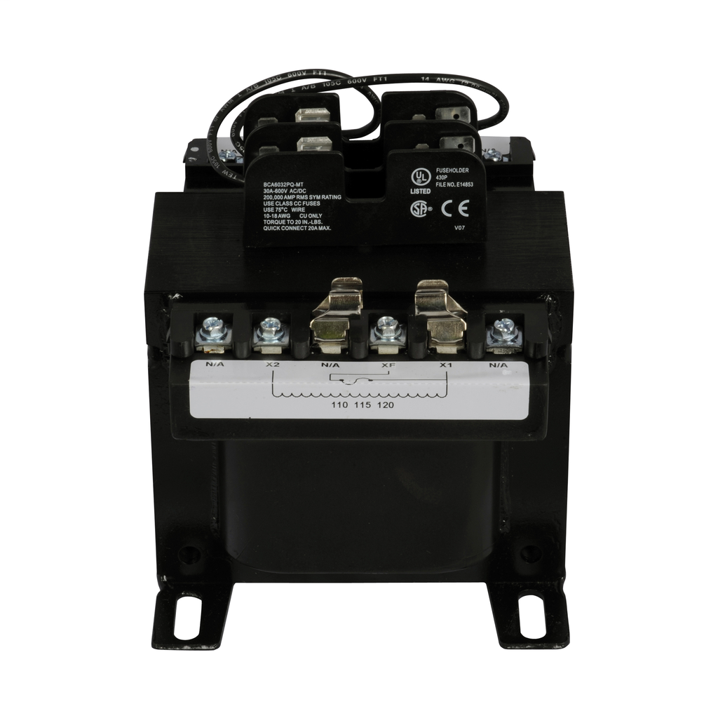 Cutler-Hammer C0500E2B Industrial Control Transformer 500VA 240V X 480V to 24V Copper Windings Epoxy Encapsulated