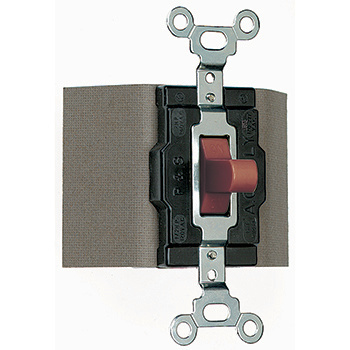 Pass & Seymour 1250 Switch Single Pole Double Throw 15A 120/277V Brown Nylon