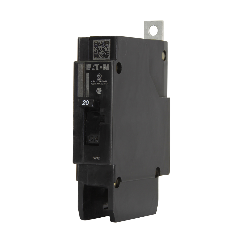 Cutler-Hammer GHB1020 Molded Case Circuit Breaker G-frame Single-pole 20A 277 Vac 14 kAIC Series C