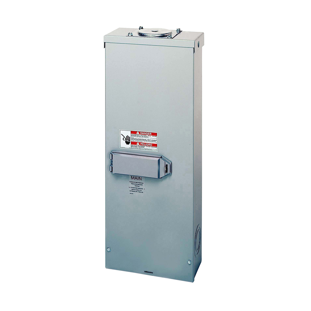 Cutler-Hammer ECC225R Circuit Breaker Unit Enclosure 225A 225V 10 kAIC NEMA 3R Rainproof