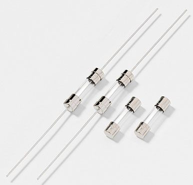 Littelfuse 0217004.VXP Miniature Glass Cartridge Fuse 4A 250VAC Fast Acting Nickel-Plated Brass Cap Tin-Plated Copper Leads