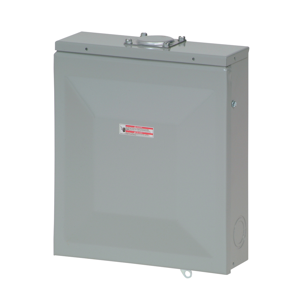 Cutler-Hammer BR48L125RP Loadcenter Main Lug 125A 120/240V 8-Circuit BR 1-Inch Breakers Metallic NEMA 3R