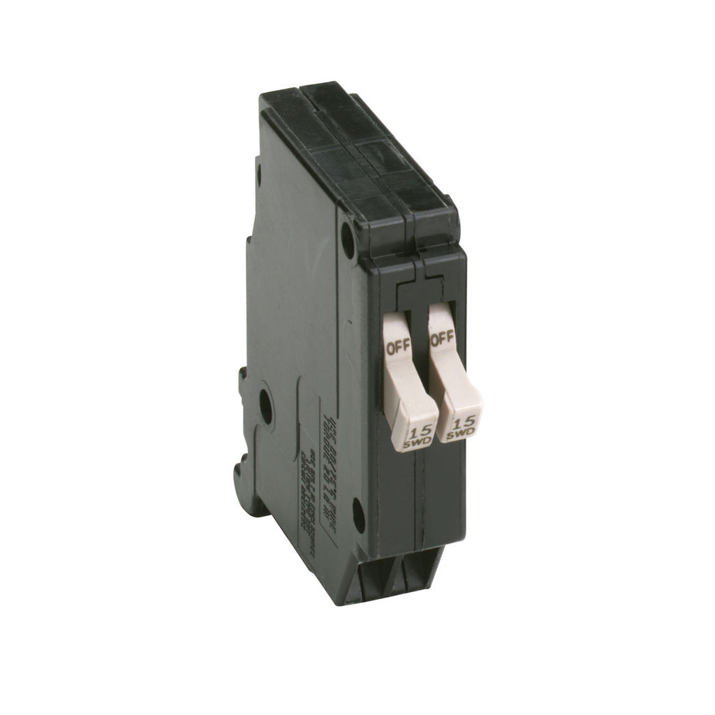Cutler-Hammer CHT1515 Twin Circuit Breaker 2x15A 120/240V 10kAIC Plug-on