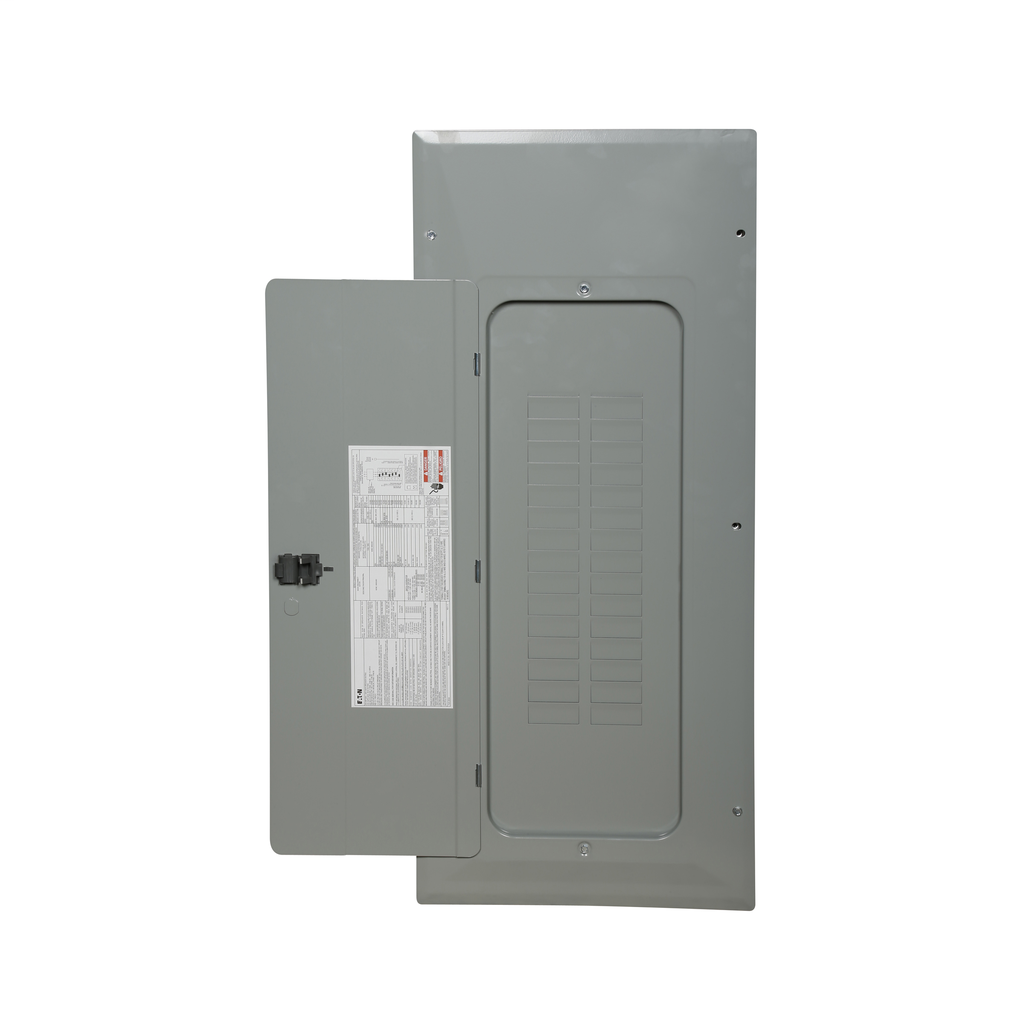 Cutler-Hammer 3BR3042L200 Main Lug Load Center 200A 25 kAIC 42 Circuits NEMA 1 Metallic Aluminum Bus