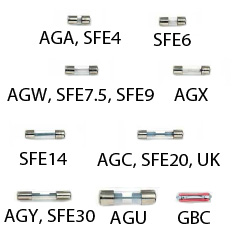 Littelfuse 0311004 AG Glass Fuse 4A Glass