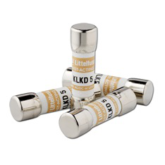Littelfuse KLKD001 Midget 10x38mm Fuse 1A Fast-Acting 600VAC 600VDC