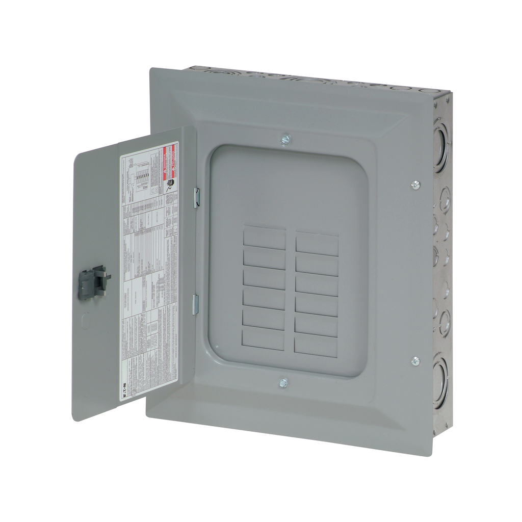 Cutler-Hammer BR1224L125G Loadcenter 24 Circuits 125A 120/240V Metallic NEMA 1