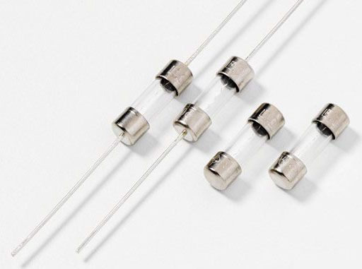 Littelfuse 0229005.P Subminiature Glass Cartridge Fuse 2AG Slow Blow 5A 125VAC Nickel-Plated Brass