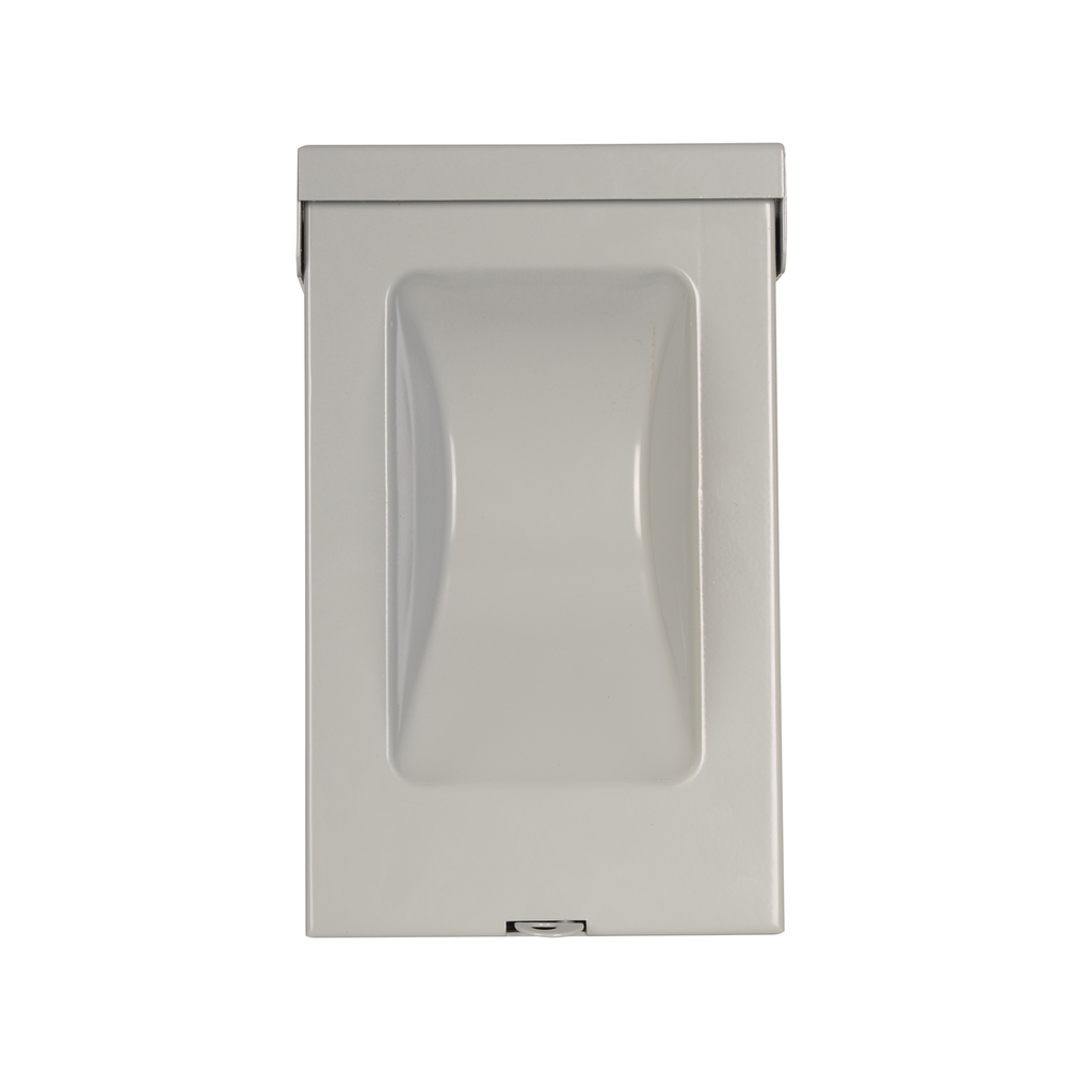 Cutler-Hammer DPB222R Molded Case Switch 60A 10 hp 240V 10 kAIC NEMA 3R ANSI 61 Gray Galvanized Steel