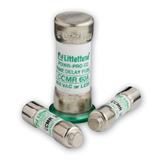 Littelfuse CCMR.250 Dual-Element Time-Delay Class CC Fuse 0.25A 250VDC 600VAC 200000A Interrupting Rating
