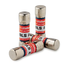 Littelfuse BLS001 Midget Fuse 1A 600VAC Fast-Acting 10000A@600VAC